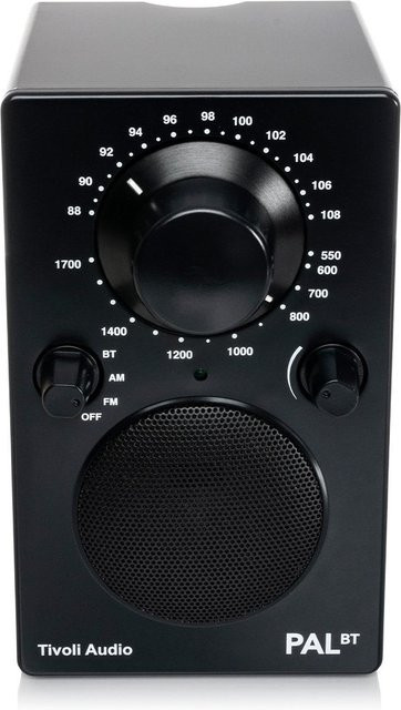 Tivoli Audio PAL BT Kofferradio in Hochglanz Schwarz - Bild 1