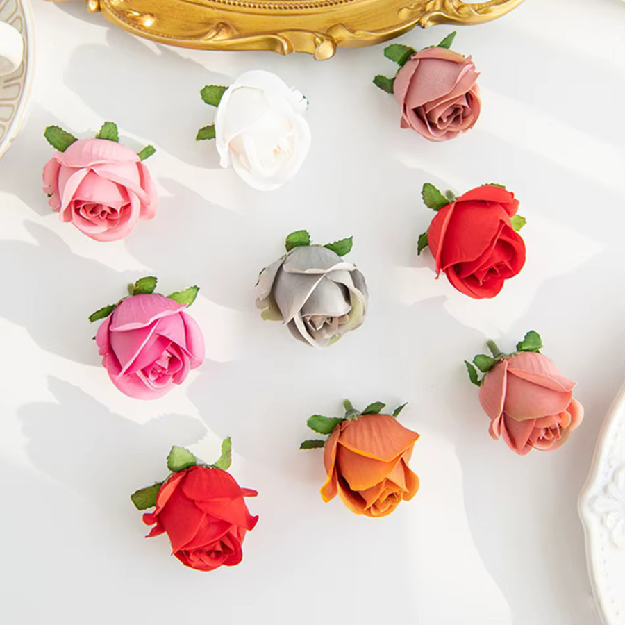 XIAOYINMO Künstliche Seidenrosen in Multicolour für Hochzeit, Valentinstag und DIY-Dekorationen - Bild 2