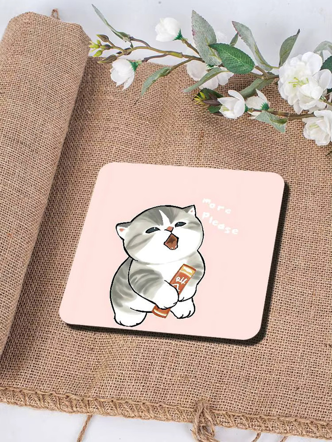 Mofusand Niedliche Katzen Kühlschrankmagnete mit Klebefläche in Multicolour - Bild 5