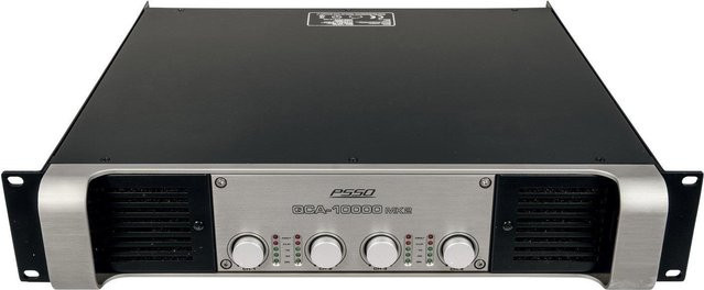 PSSO QCA-10000 MK2 4-Kanal-Endstufe SMPS in Schwarz - Bild 1