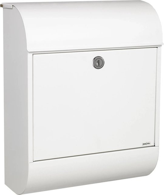 MEFA Briefkasten Pearl 872 Weiß B: 45,3 cm, H: 35,7 cm, T: 17,3 cm - Bild 1