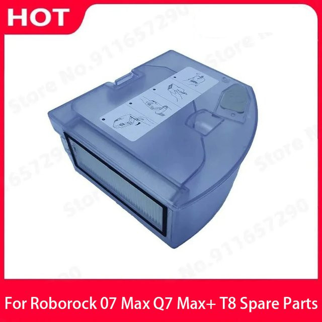 Roborock Ersatz-Staubbehälter mit Wassertank und HEPA-Filtern für Q7 Max und T8 Staubsauger - Bild 1