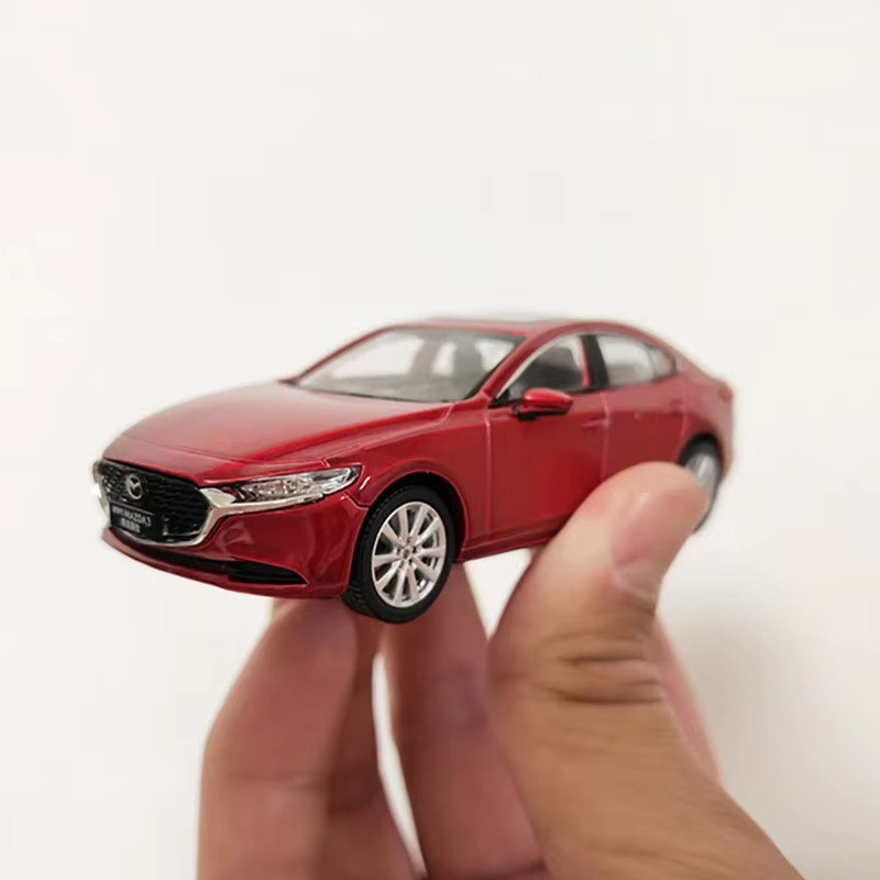 WELLY Mazda 3 AXELA Automodell, 1:43, Metall, Rot - Bild 2