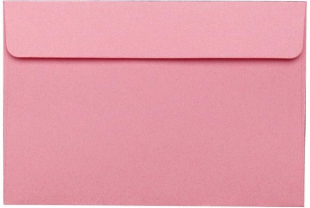 10er Set Vintage-Umschläge aus Papier in Rosa für Hochzeit, Geburtstag und Grußkarten - Bild 1