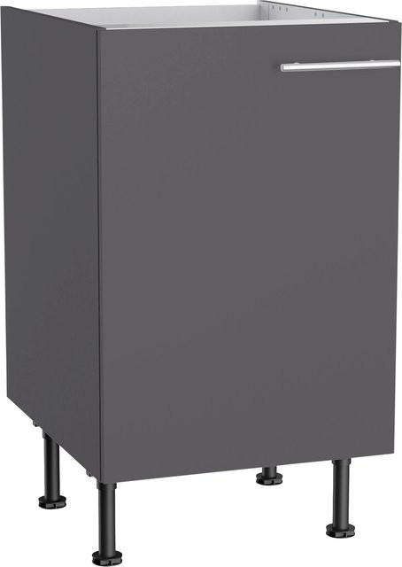 Optifit Küchen-Spülenunterschrank Ingvar420 in Anthrazit Matt, B/T/H: 50 x 58,4 x 87 cm - Bild 1