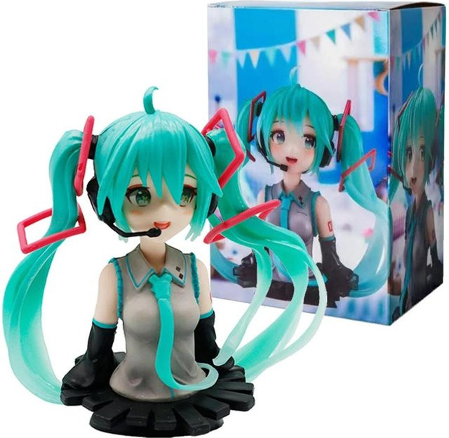 PRELEXT Kasane Teto und Hatsune Miku Sitzende Figur, Sammlermodell, ab 14 Jahren - Bild 1