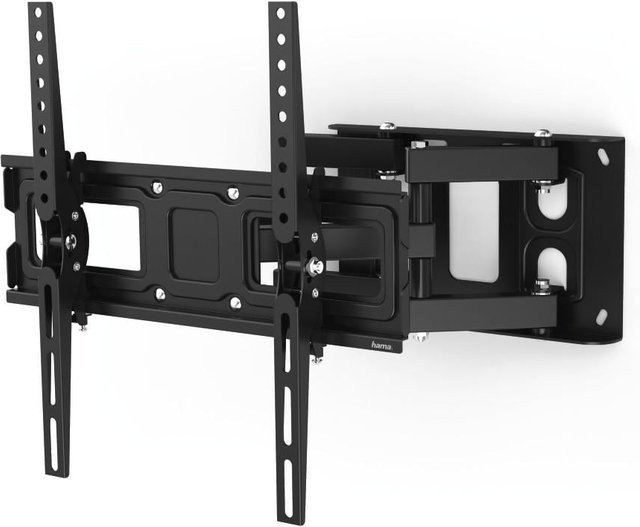 Hama TV-Wandhalterung FULLMOTION Scherenarm in Schwarz für bis zu 165 cm (65 Zoll) mit VESA 400x400 mm - Bild 1