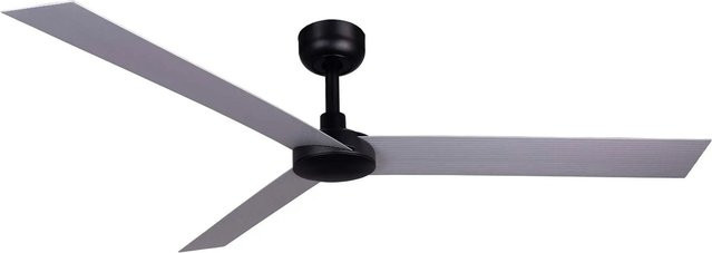 Faro Energiespar Deckenventilator Cruiser XL in Schwarz aus Aluminium mit Fernbedienung, Durchmesser: 160 cm - Bild 1