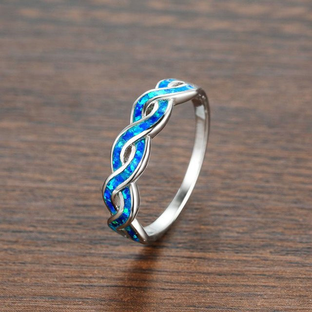YIRAN Jewelry Ring, Kupfer, Zirkonia, Silber, Damen - Bild 1
