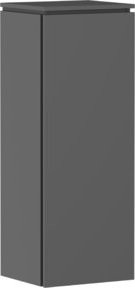 Hansgrohe Halbhochschrank Xilesa mit Türanschlag links, schiefergrau matt, B: 400 mm, T: 350 mm - Bild 1