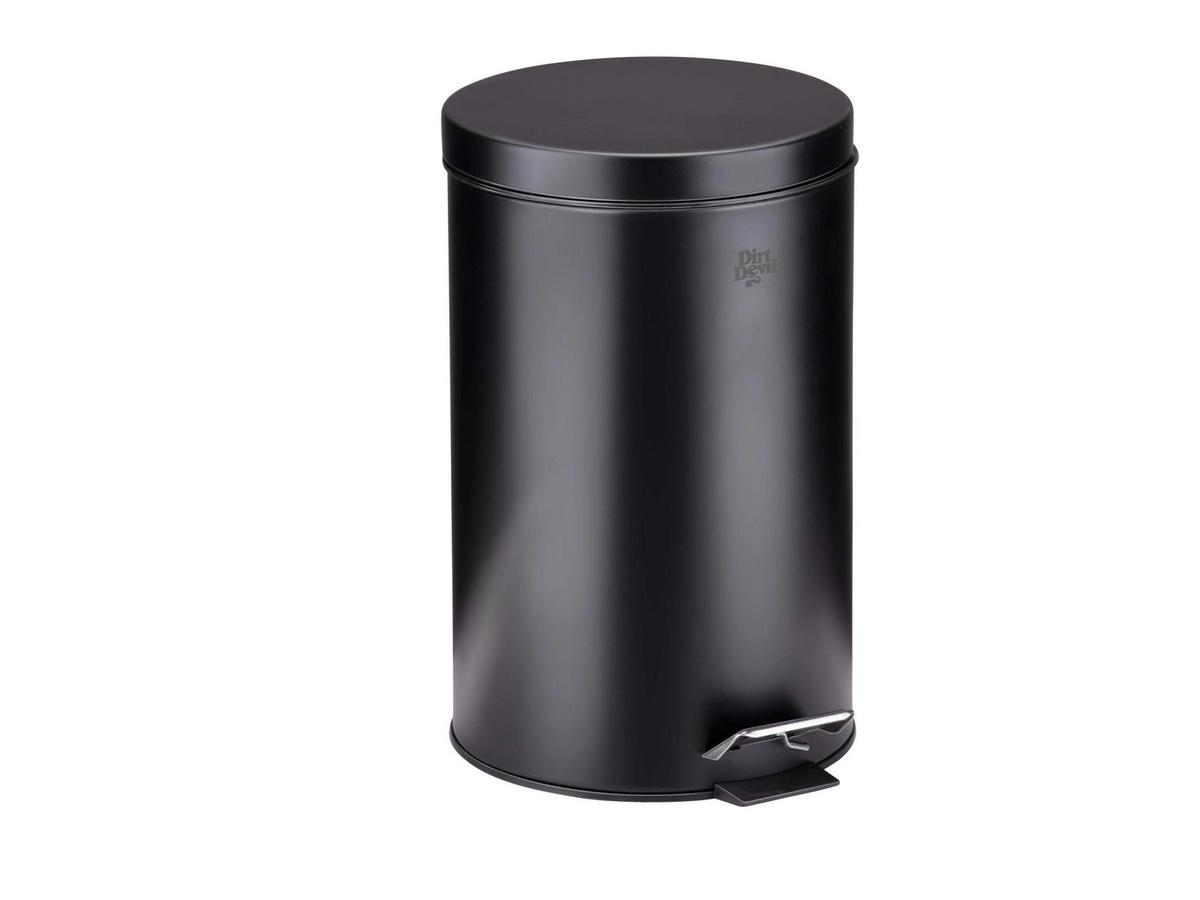 Dirt Devil Treteimer aus Stahl in Schwarz, Höhe: 40 cm, 12 l - Bild 2