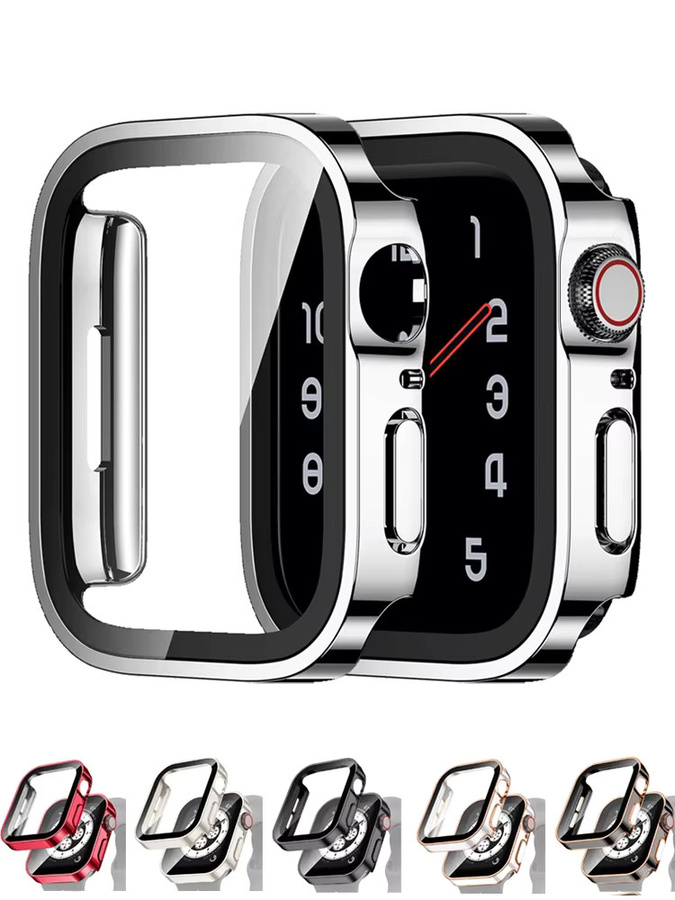Apple Displayschutz Glas, Schwarz, Unisex - Bild 7