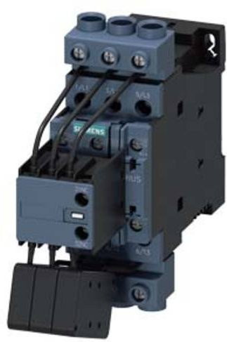 Siemens Kondensatorschütz 3RT2628-1BB45 mit 3 Schließern, 10A, grau - Bild 1