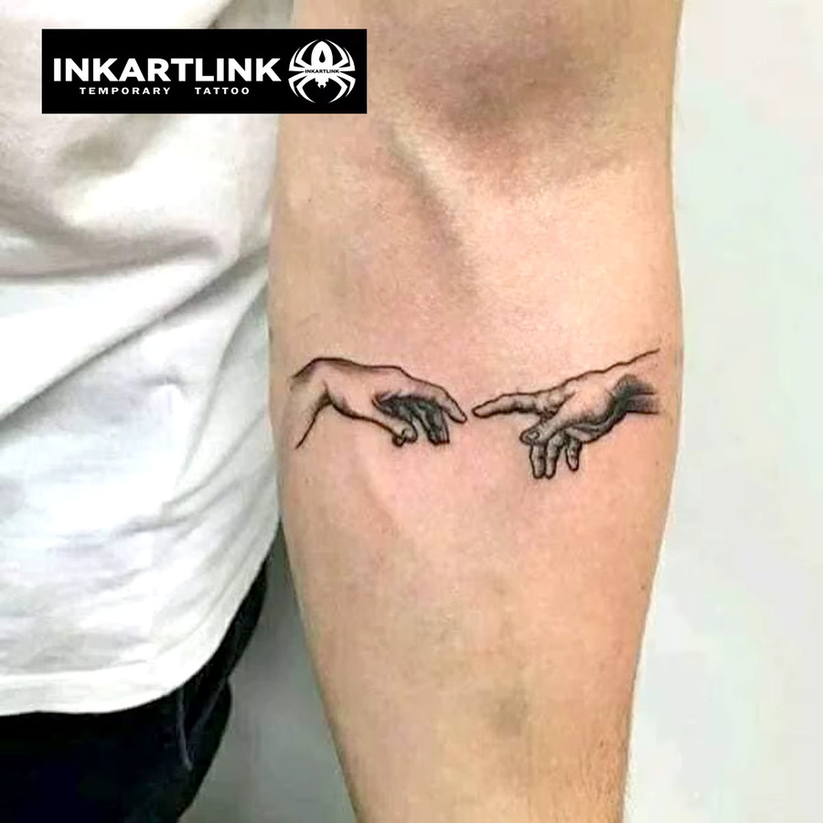 INKARTLINK Temporäres Tattoo, wasserfest, semi-permanent - Bild 3