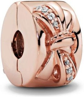 Perlen Charm 925 Sterling Silber, beige, Damen - Bild 1