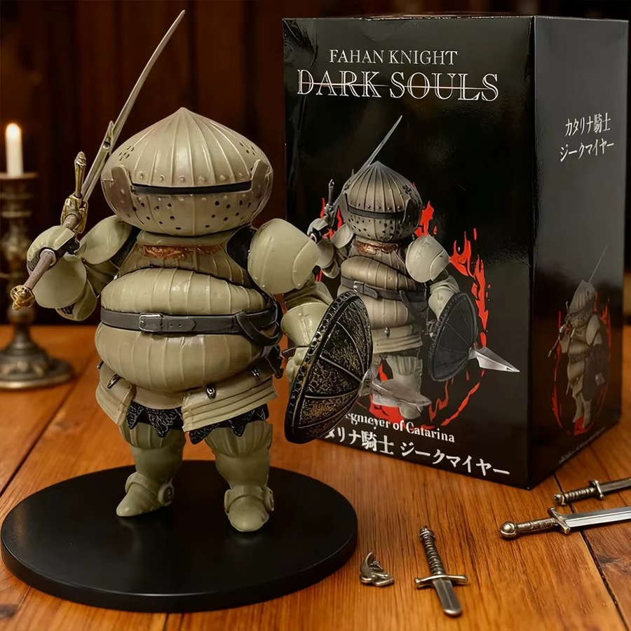 Bandai Dark Souls Actionfigur, Q-Version, Solaire Artorias Ornstein Feuerwächter - Bild 4