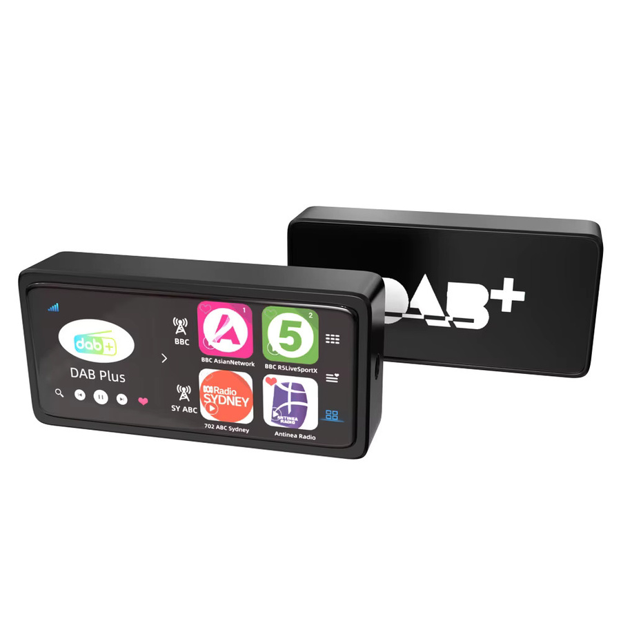 Grandnavi Digitaler DAB+ Signalempfänger mit USB-Schnittstelle für Android Autoradios in Schwarz - Bild 7