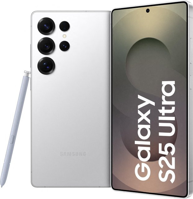 Samsung Galaxy S25 Ultra 5G Smartphone 512 GB Titanium Whitesilver - Bild 1