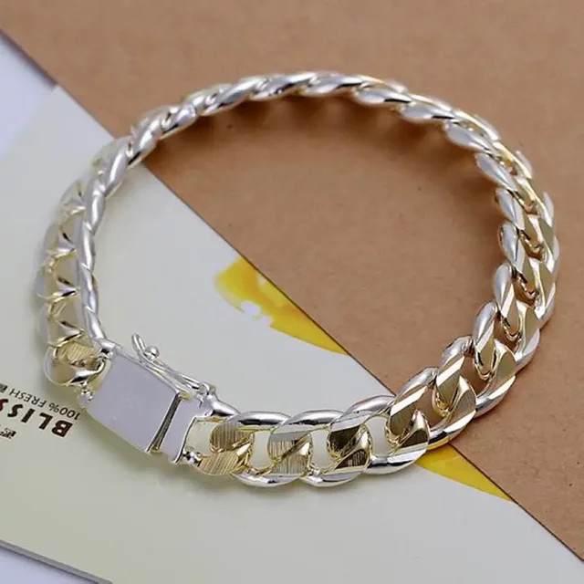 DOTEFFIL Kette, 925 Silber, 10 mm, Unisex - Bild 1