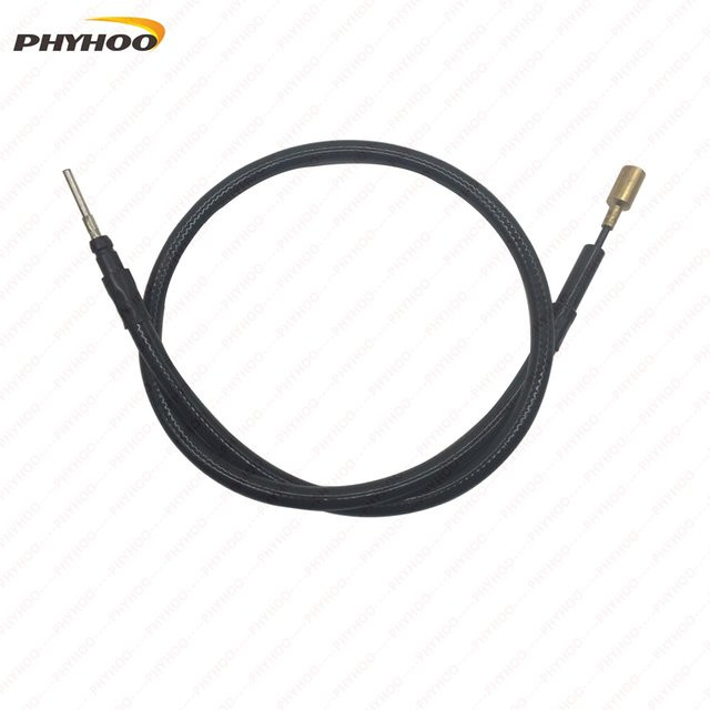 PHYHOO Flexible Welle für Drehschleifwerkzeuge, passend für Dremel und Foredom, Schwarz - Bild 1