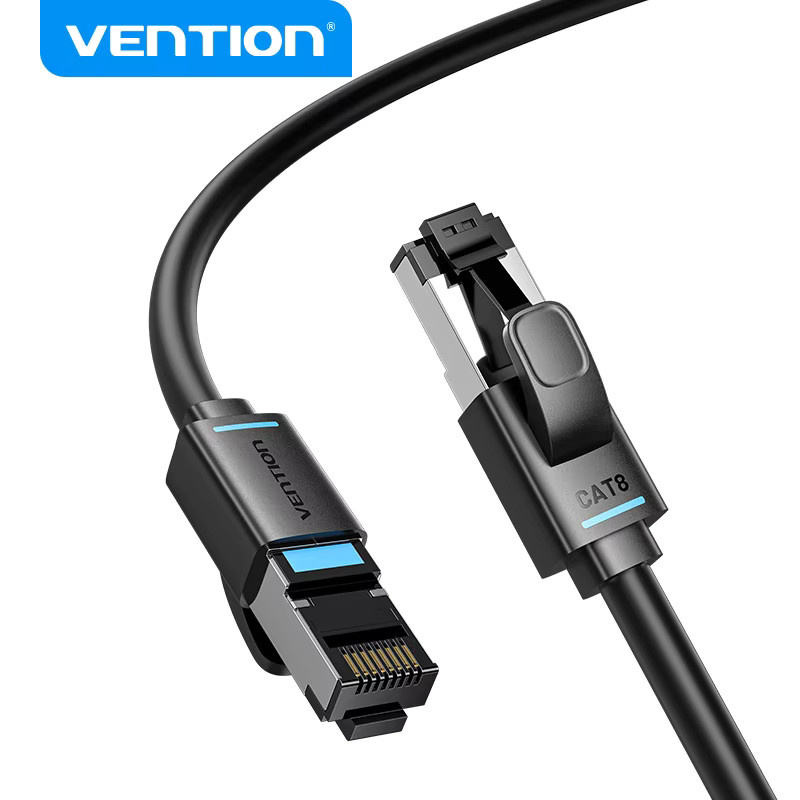 Vention CAT8 Ethernet-Kabel SFTP RJ45 LAN-Kabel Schwarz 40Gbps 2000MHz - Bild 5