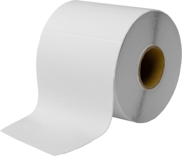 COFI 1453 Thermoetiketten zur Warenkennzeichnung aus Papier, Weiß, B/H: 10 x 15 cm - Bild 1