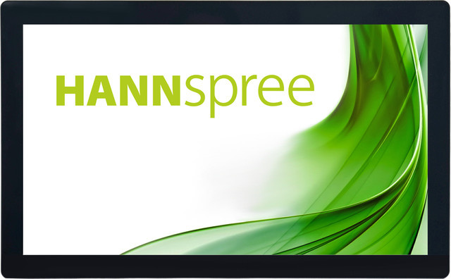 Hannspree HO165PTB LED-Monitor mit Touchscreen, 15.6 Zoll Full HD, Schwarz - Bild 1