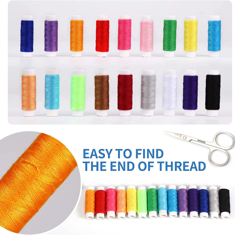 Multifunktionales DIY Nähen Kit mit Zubehör für Handquilten und Stickerei in Multicolor - Bild 4