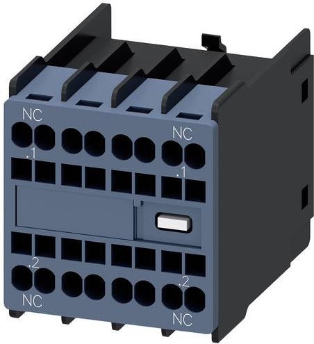 Siemens 3RH2911-2NF02 Hilfsschalterblock in Blau - Bild 1
