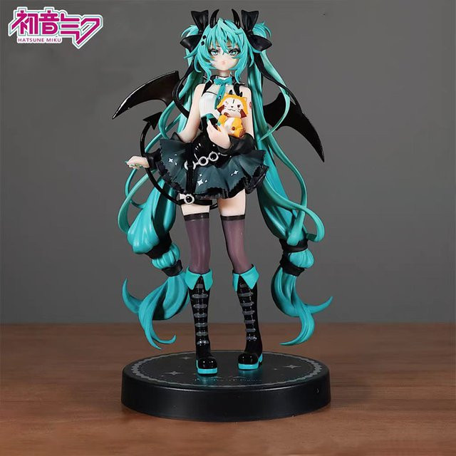 Bandai Hatsune Miku Teufel-Hatsune-Miku-Katzenohren, PVC-Modell, 19cm - Bild 1