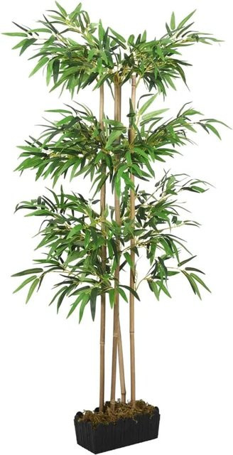 vidaXL Künstlicher Bambusbaum in Grün mit 380 Blättern, Höhe: 80 cm - Bild 1
