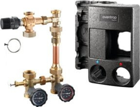 Oventrop Anbindesystem Regumat RTA-180 DN 25 mit Universalisolierung - Bild 1