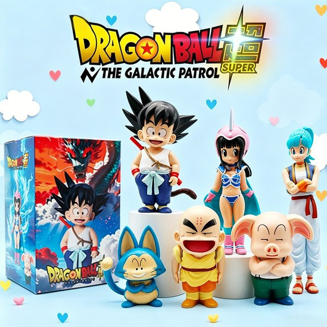 Bandai Dragon Ball Super Son Goku Krillin Bulma, Actionfigur, Einzelfigur - Bild 1