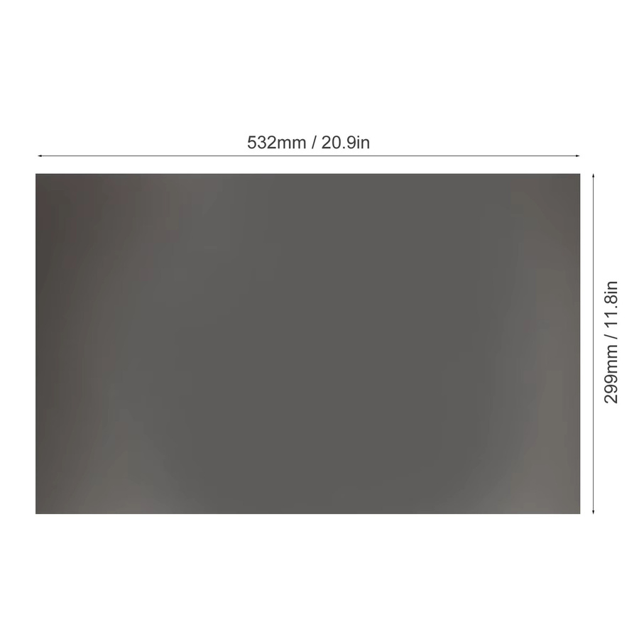 VBESTLIFE Blickschutzfilter für 24 Zoll Computer mit Blaulichtfilter und Anti-Spionage-Funktion, Schwarz, Seitenverhältnis 16:9 - Bild 3