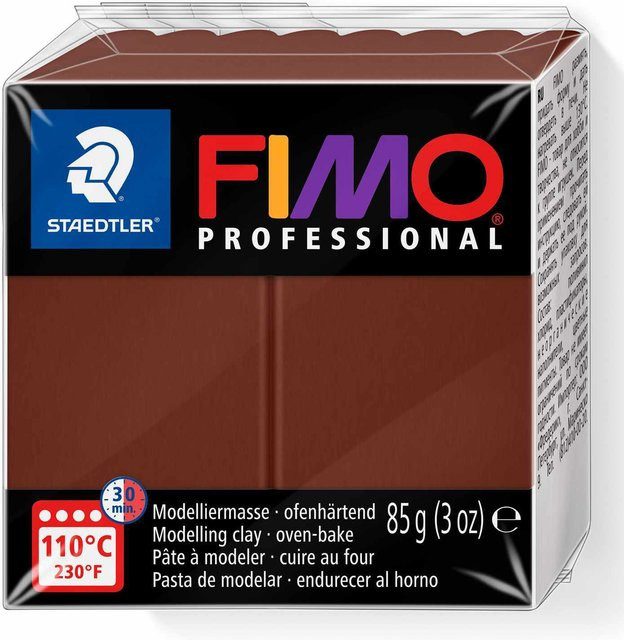 Staedtler FIMO Professional Modelliermasse Schokolade Braun - Bild 1