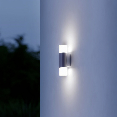 Steinel LED Außenwandleuchte L 910 Anthrazit mit Bewegungsmelder und Up-Down-Lichtfunktion - Bild 2