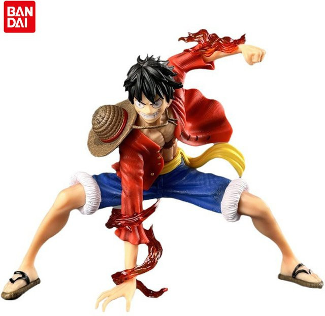 Bandai One Piece Luffy Action Figur, 17cm, Kunststoff - Bild 1