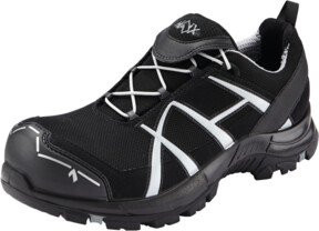 Haix Black Eagle Safety 41.1 Low ESD S1P Sicherheitsschuh Schwarz Silber Textil Größe 36 - Bild 1