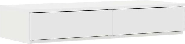 vidaXL Bettschubladen aus Holzwerkstoff in Weiß, B/T/H: 75 x 36,5 x 16,5 cm - Bild 1