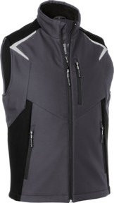 Kübler Softshell Weste BODYFORCE in Anthrazit/Schwarz Größe S - Bild 1
