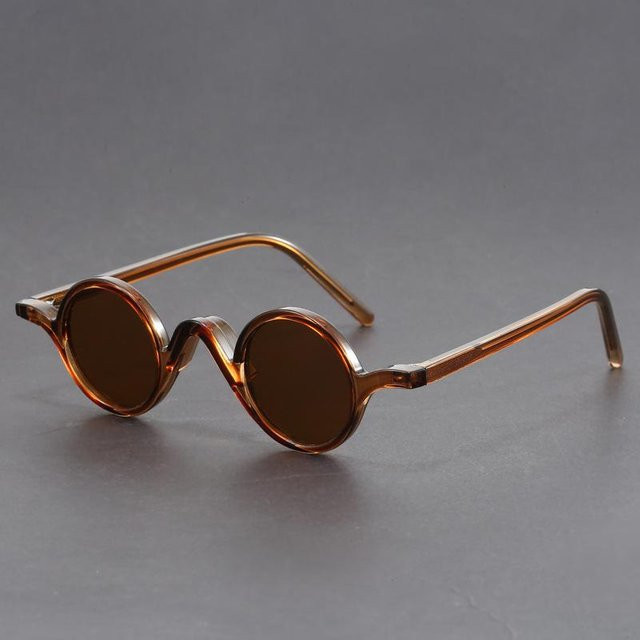 Bloom Play Sonnenbrille, rund, Vollrand, Kunststoff, braun, Unisex - Bild 1