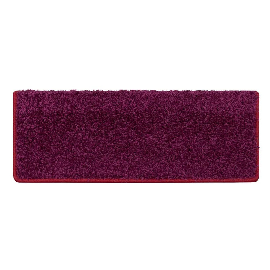 KARAT Shaggy Stufenmatte Sphinx Hochflor Violett, B/H: 65 x 23,5 cm - Bild 2