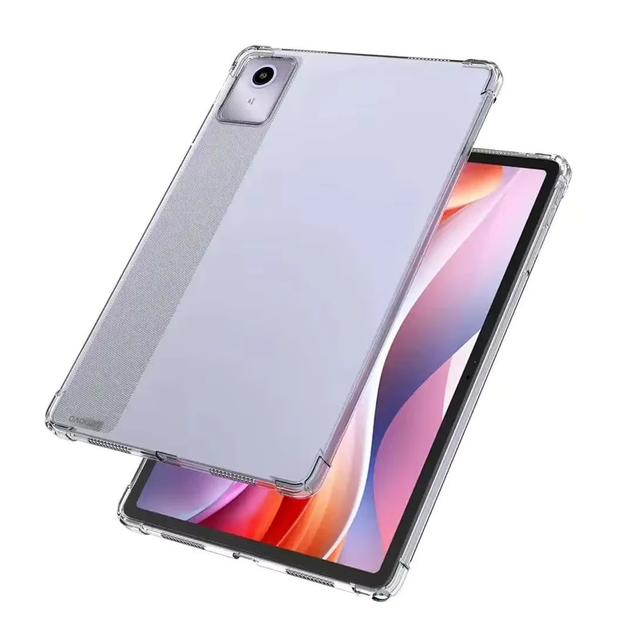 Stoßfeste TPU Schutzhülle mit 4 Airbags für Lenovo Xiaoxin Pad 2024 und Lenovo Tab M11, Transparent - Bild 2