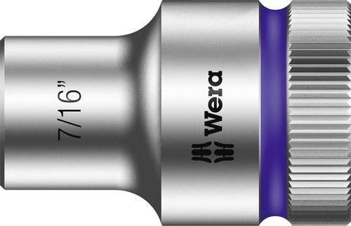 Wera HMC 05003619001 Außen-Sechskant Steckschlüsseleinsatz 1/2 Zoll in Silber mit 12,5 mm - Bild 1