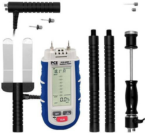 PCE Instruments Feuchte-Messkoffer-Set PCE-MMK 1 Baufeuchtemessgerät in Blau - Bild 2
