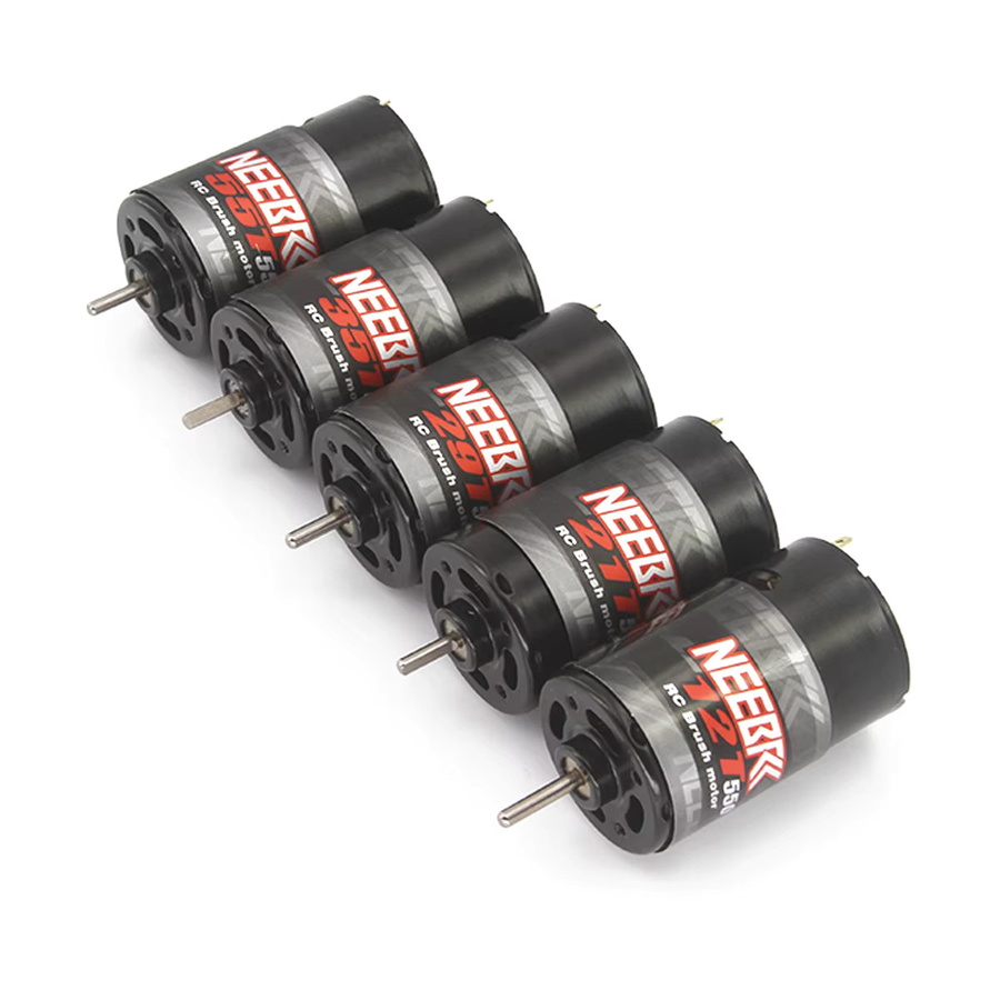 NEEBRC 550 Bürstenmotor 12T 21T 29T 35T 55T 60A ESC Bürsten-Geschwindigkeitsregler, 1:10 - Bild 2