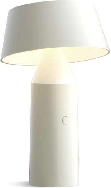 Marset Bicoca LED Tischleuchte in Off-White mit Schirm - Bild 1
