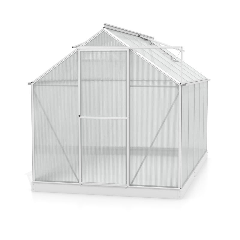 Vitavia Gewächshaus Triton 6200 mit Stahlfundament, eloxiertes Aluminium und 6 mm HKP-Verglasung, 6,3 m² - Bild 4