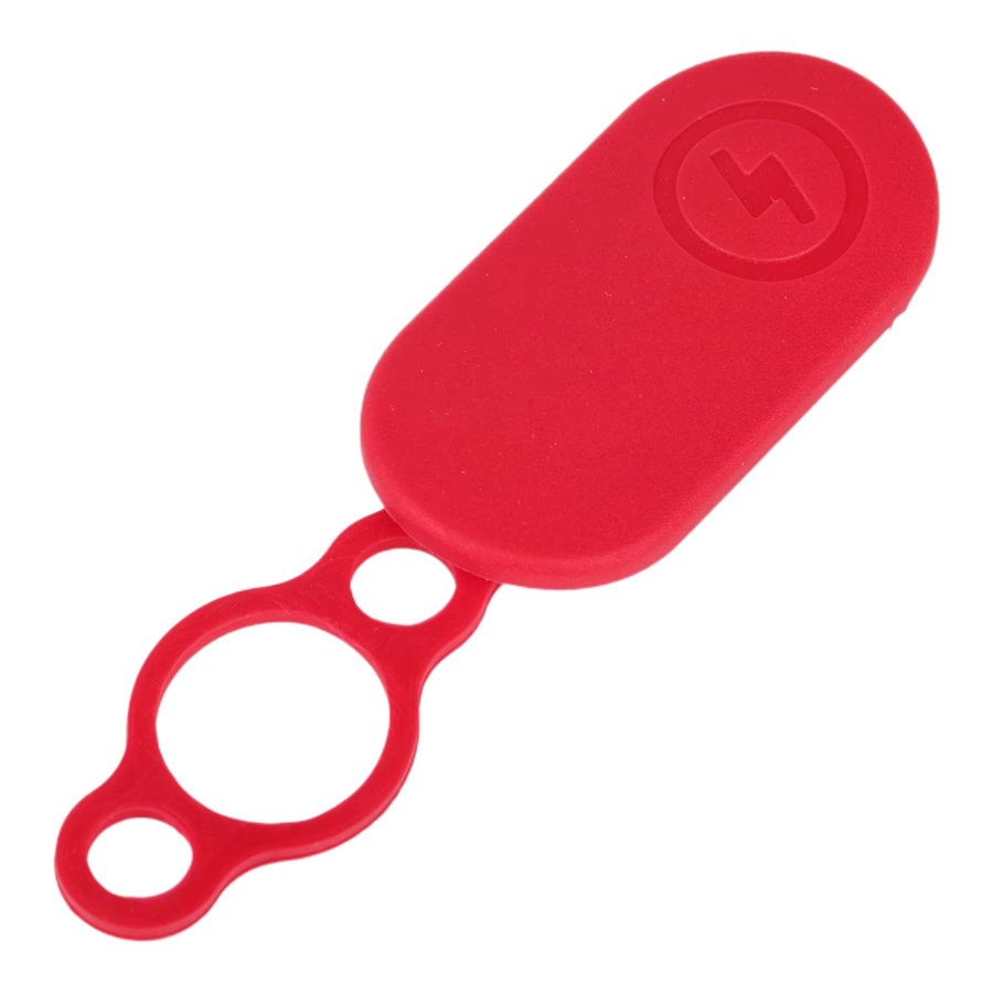 Wasserdichte Ladeport-Abdeckung für Xiaomi Elektrische Roller 4Pro in Rot und Schwarz - Bild 2