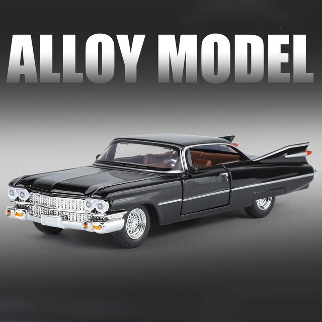 Linyi toy car Eldorado Biarritz Serie 62 Sportwagen Modell, 1:32, Metall, Grau, mit Licht und Sound, ab 14 Jahren - Bild 1